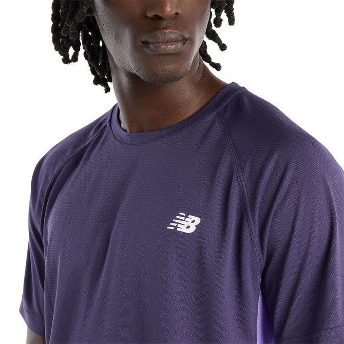 New Balance Tournament Crew - Boysenberry/White/Electric Indigo