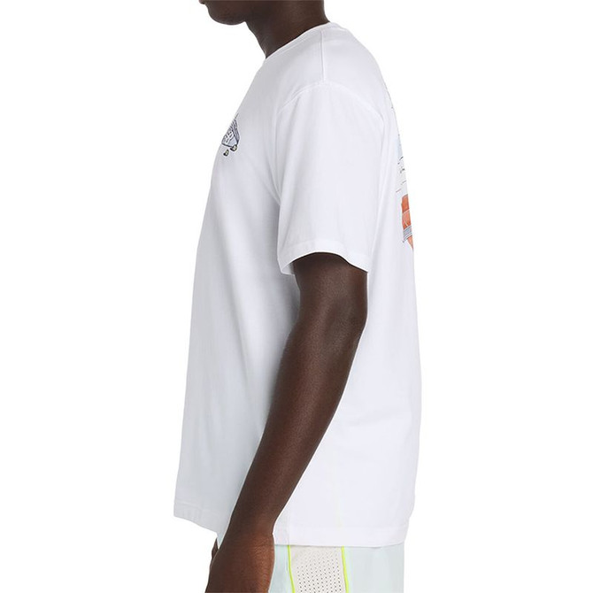 New Balance Tennis Graphic Tee - White
