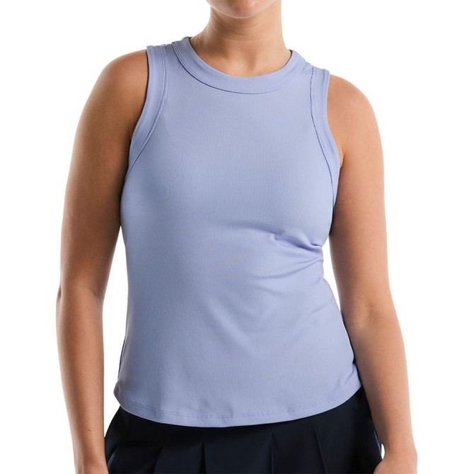 Penguin Tennis Essential Rib Tank Top - Pale Iris