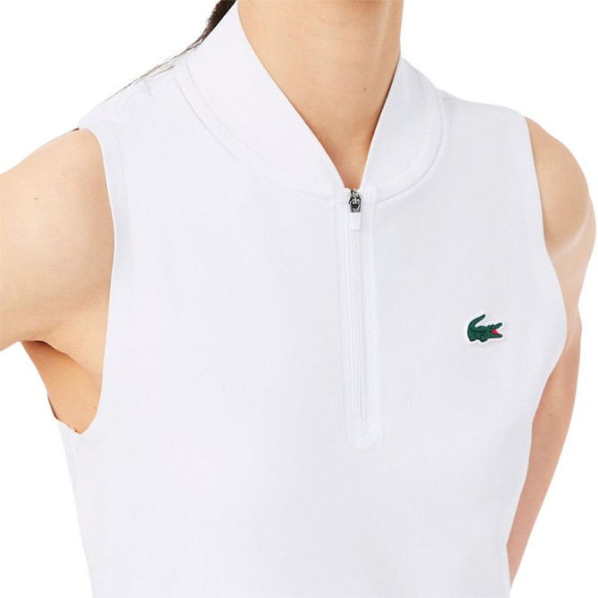 Lacoste On Court Tank Top - White