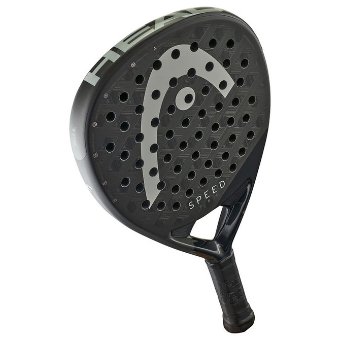 Head Speed Pro 2025 Padel Racket - Black/Light Grey