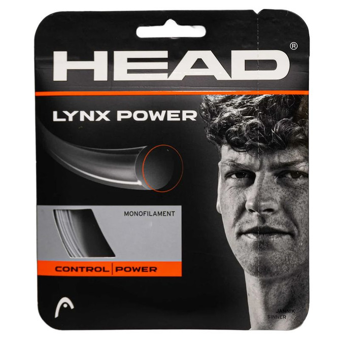 Head Lynx Power 17G Platinum Silver Tennis String