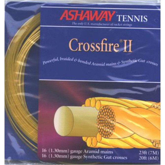 Ashaway *HYBRID* Crossfire II 16G Tennis String