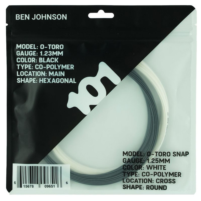 Toroline 101 17/16L (1.25/1.23mm) Black/White Tennis String