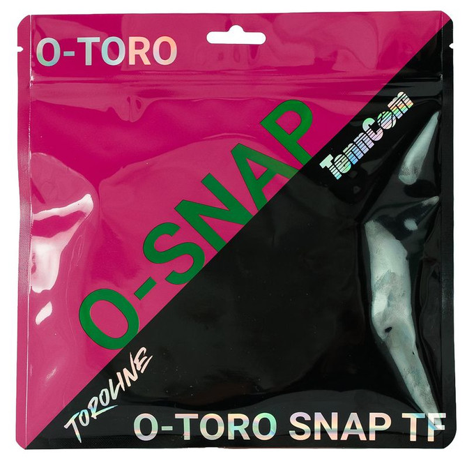 Toroline O-Snap 17 (1.23/1.25mm) Neon Pink/Black Tennis String