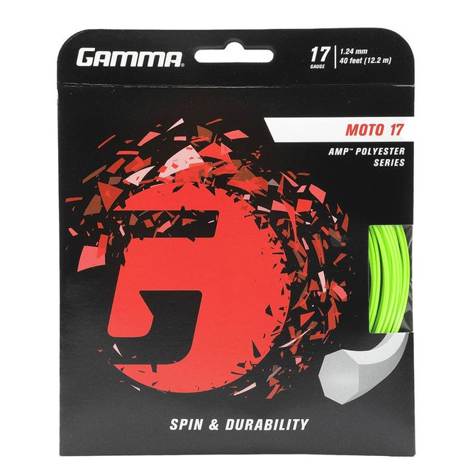 Gamma Moto 17G Lime Tennis String