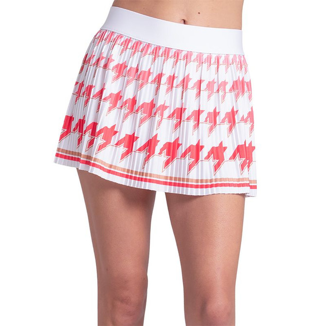 Lucky in Love At The Clubhouse Legacy Pleated Skirt - White