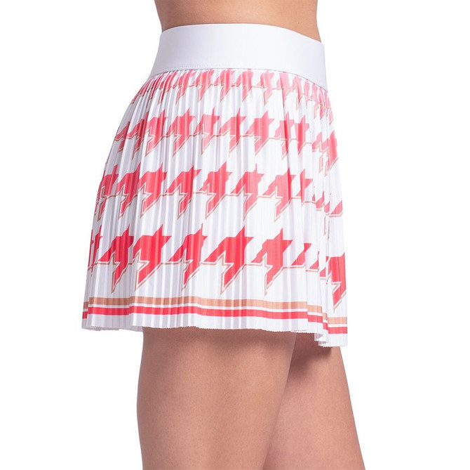 Lucky in Love At The Clubhouse Legacy Pleated Skirt - White
