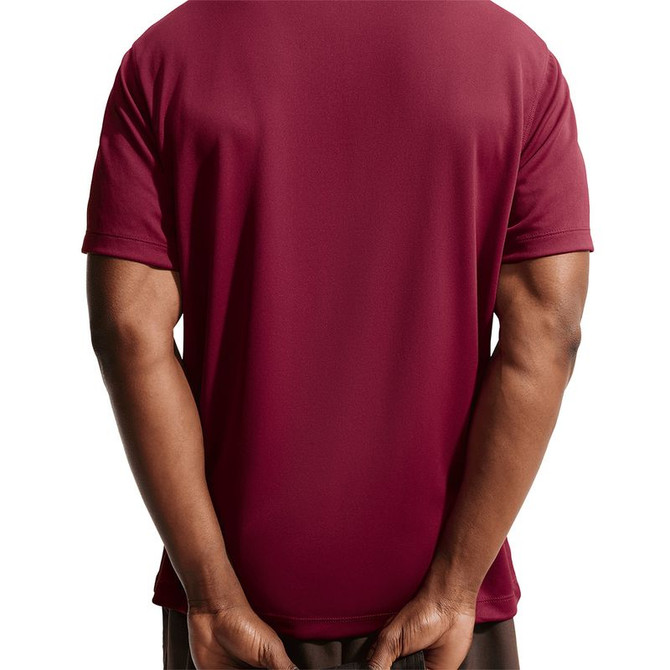 Nike Court Dri FIT Solid Polo - Team Red/White