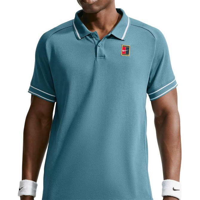 Nike Court Heritage Polo - Smokey Blue