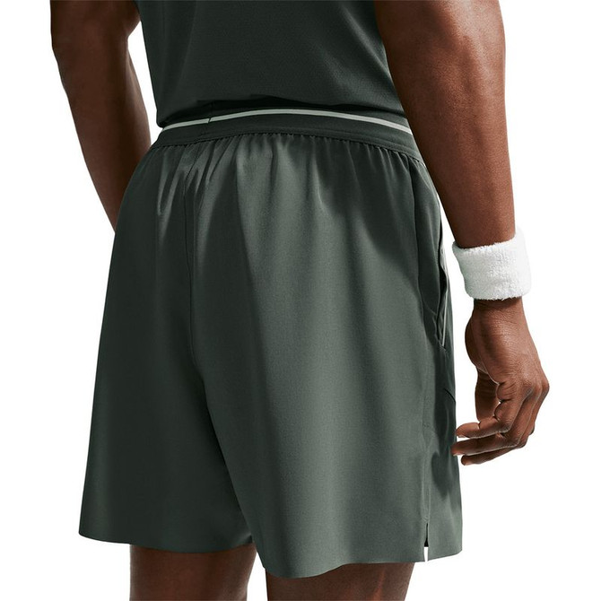 Nike Court 6 inch Advantage Short - Camo Green/Cucumber Calm