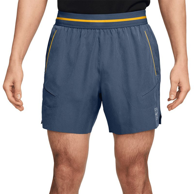 Nike Court 6 inch Advantage Short - New Slate/Laser Orange/White