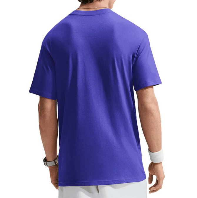 Nike Court Heritage Tee Shirt - Dark Concord