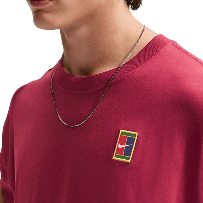 Nike Court Heritage Tee Shirt - Team Red