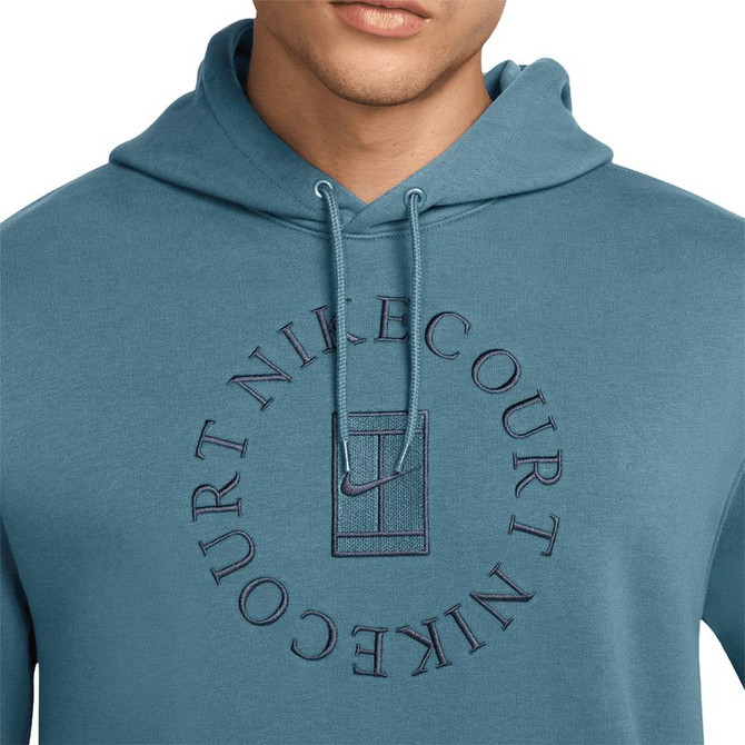 Nike Court Heritage Hoodie - Smokey Blue/New Slate