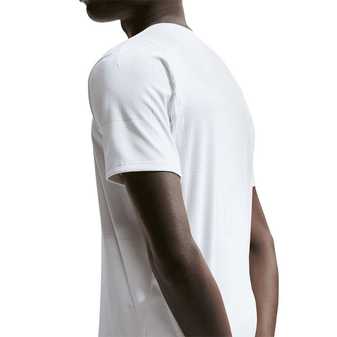 Nike Court Dri Fit Slam Crew - White/Gorge Green