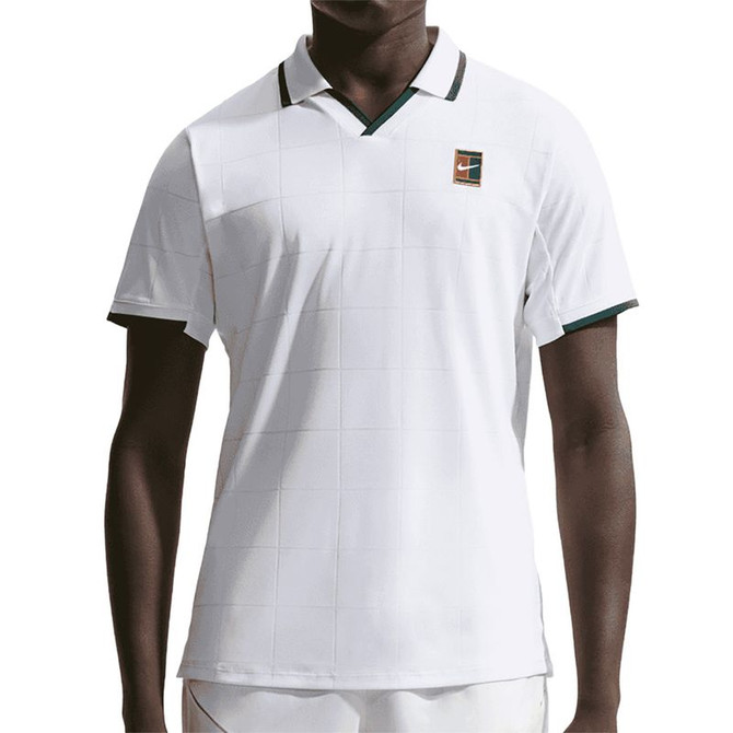 Nike Court Dri Fit Slam Polo - White