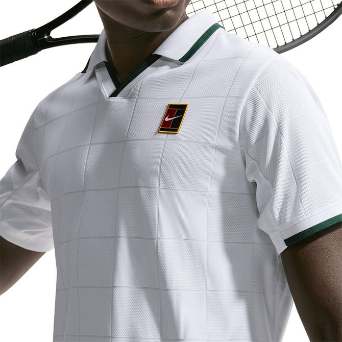 Nike Court Dri Fit Slam Polo - White