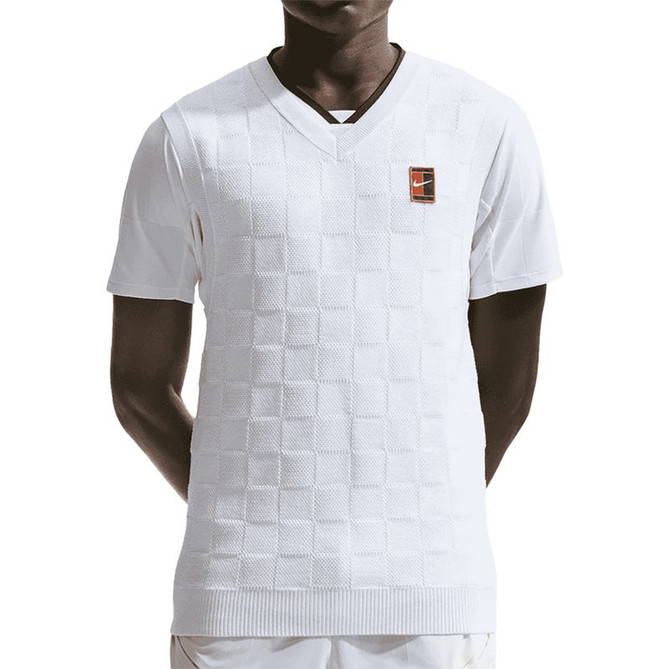 Nike Court Dri Fit Slam Sweater Vest - White