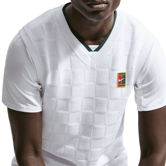 Nike Court Dri Fit Slam Sweater Vest - White