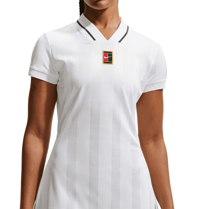 Nike Court Dri Fit Slam Dress - White