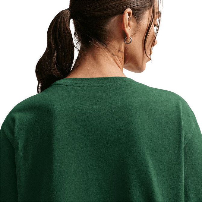 Nike Court London Crop Tee Shirt - Gorge Green