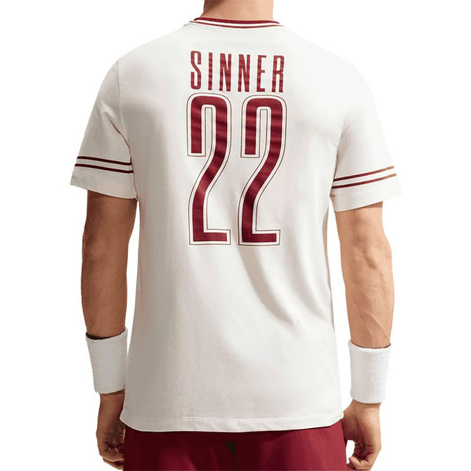 Nike Court Jannik Sinner Tee - Pale Ivory