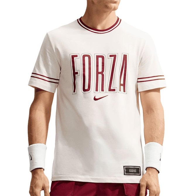 Nike Court Jannik Sinner Tee - Pale Ivory