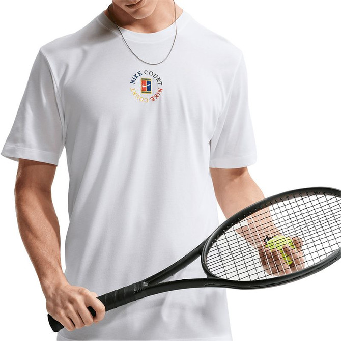 Nike Court Heritage Tee - White