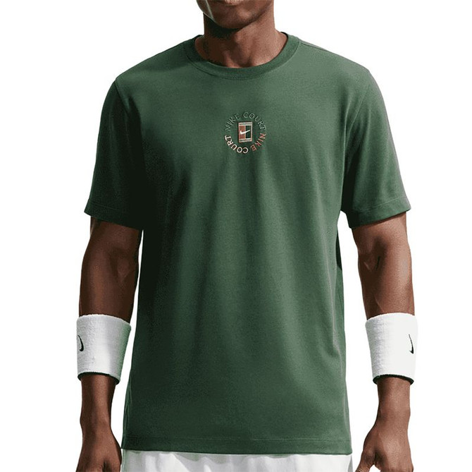 Nike Court Heritage Tee - Fir