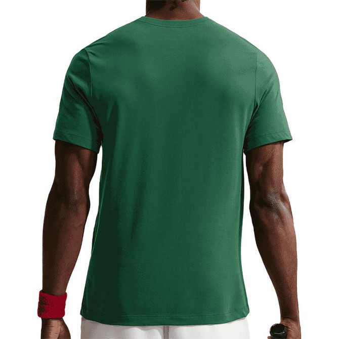 Nike Court Dri Fit London Tee Shirt - Gorge Green