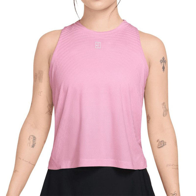 Nike Court Advantage Tank Top - Pink Rise/White
