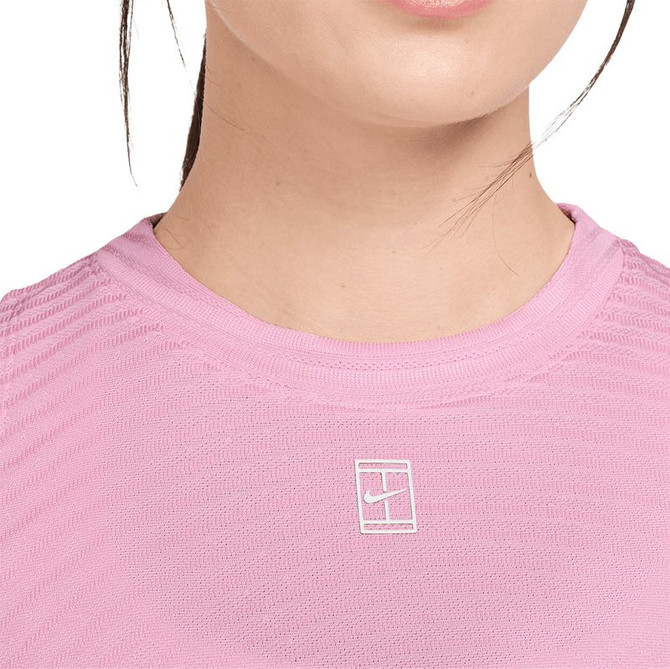 Nike Court Advantage Tank Top - Pink Rise/White
