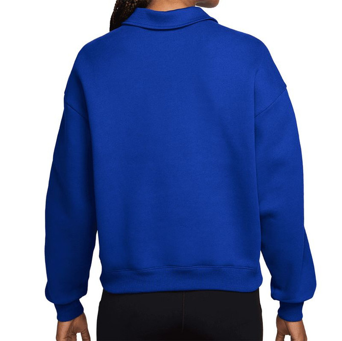 Nike Court Collection Fleece Henley - Old Royal
