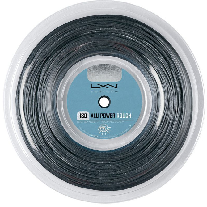 Luxilon Big Banger ALU Power Rough 16G Silver REEL (726 ft)