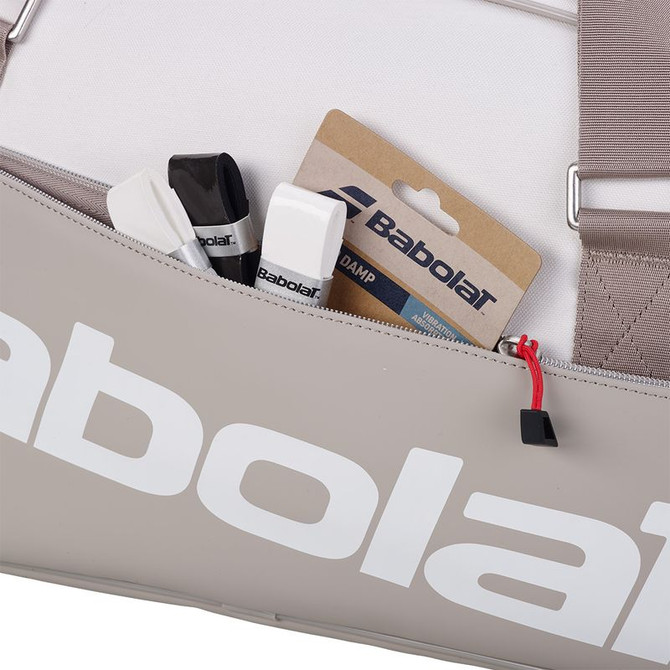 Babolat Wimbledon Court S Tennis Bag - White/Grey