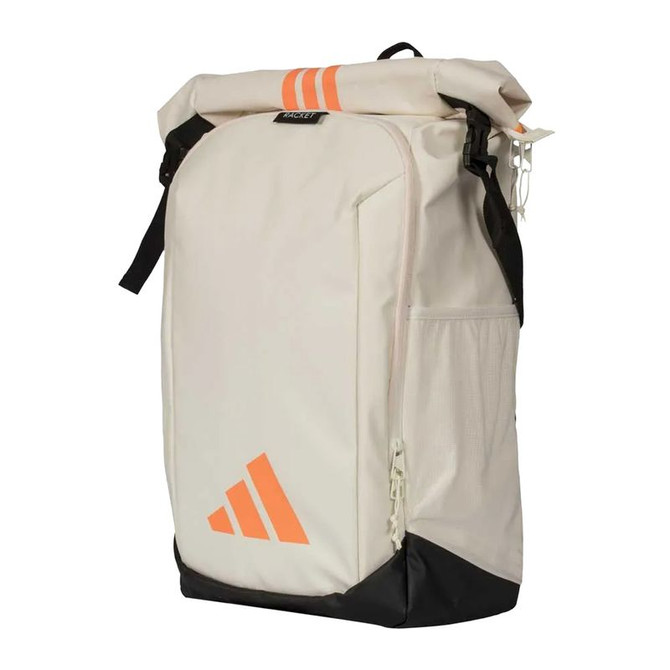 adidas Multigame Off White Padel Backpack - White/Orange