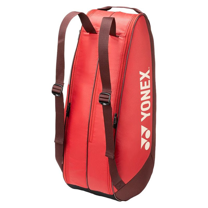 Yonex Team Racquet 6 Pack Tennis Bag - Ruby Red