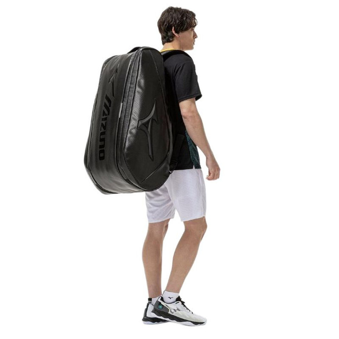 Mizuno 10R Tour Staff Tennis Bag - Black Ops