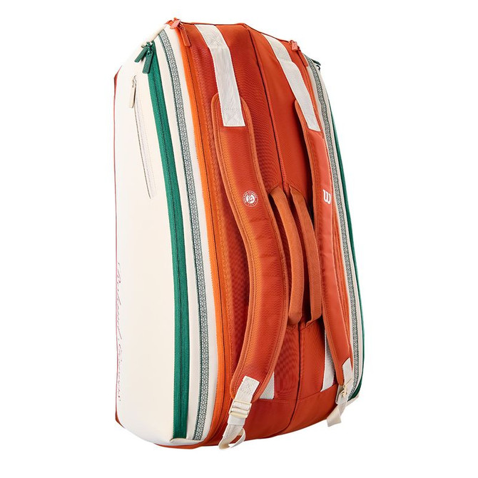 Wilson 2026 Roland Garros 9 Pack Tennis Bag - Cream