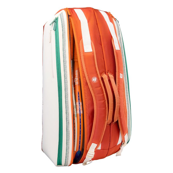 Wilson 2026 Roland Garros 9 Pack Tennis Bag - Cream