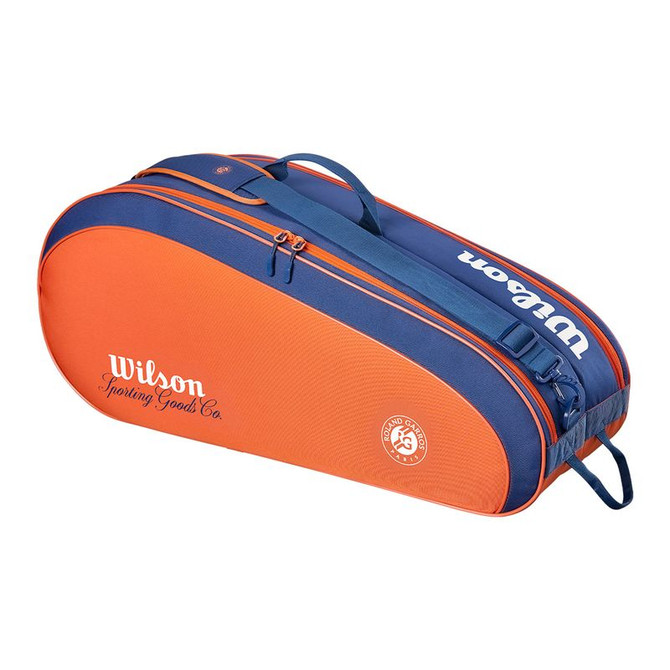 Wilson 2026 Roland Garros Team 6 Pack Tennis Bag - Clay/Navy