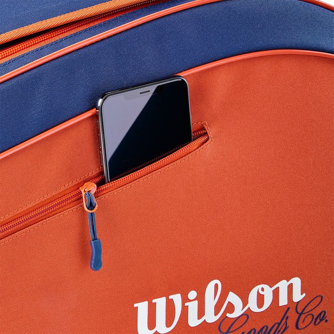 Wilson 2026 Roland Garros Team 6 Pack Tennis Bag - Clay/Navy
