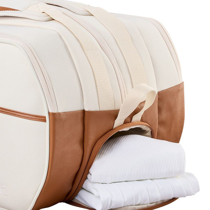 Wilson RF Lawn Collection Tournament 15 Pack Tennis Bag - Cream