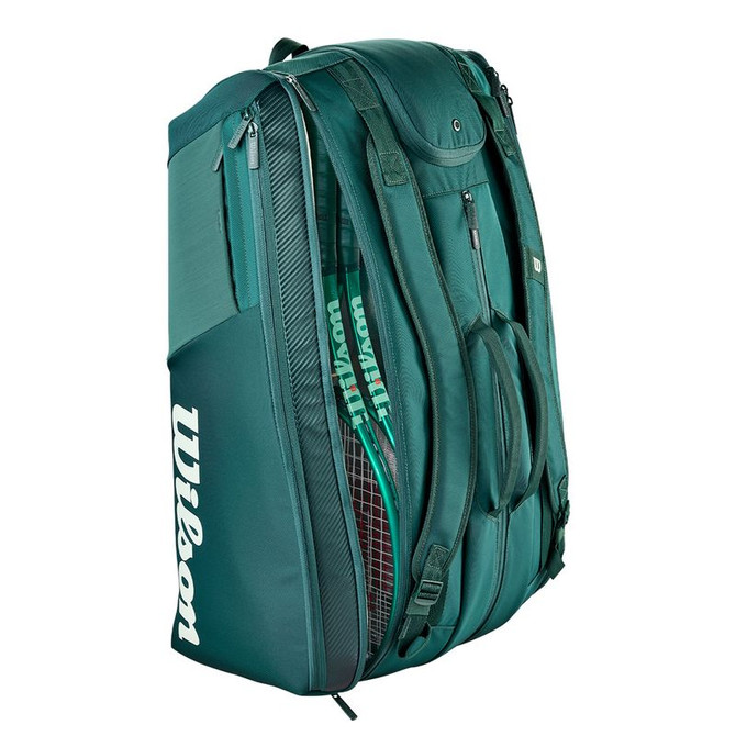 Wilson Blade v10 Super Tour 15 Pack Tennis Bag - Green