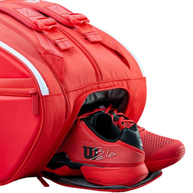 Wilson 2026 Super Tour Padel Bag - Red