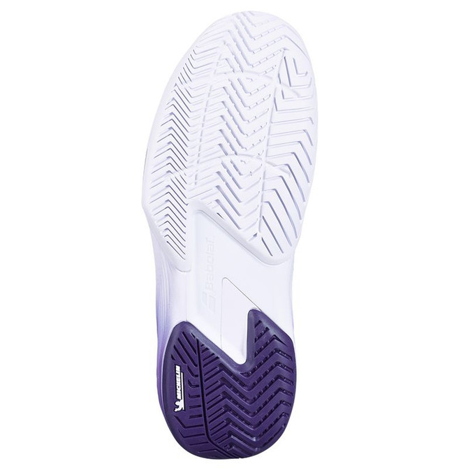 Babolat SFX 4 All Court Womens Tennis Shoe - White/Dark Purple