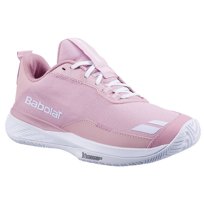 Babolat SFX Evo All Court Womens Tennis Shoe - Gold/Pink