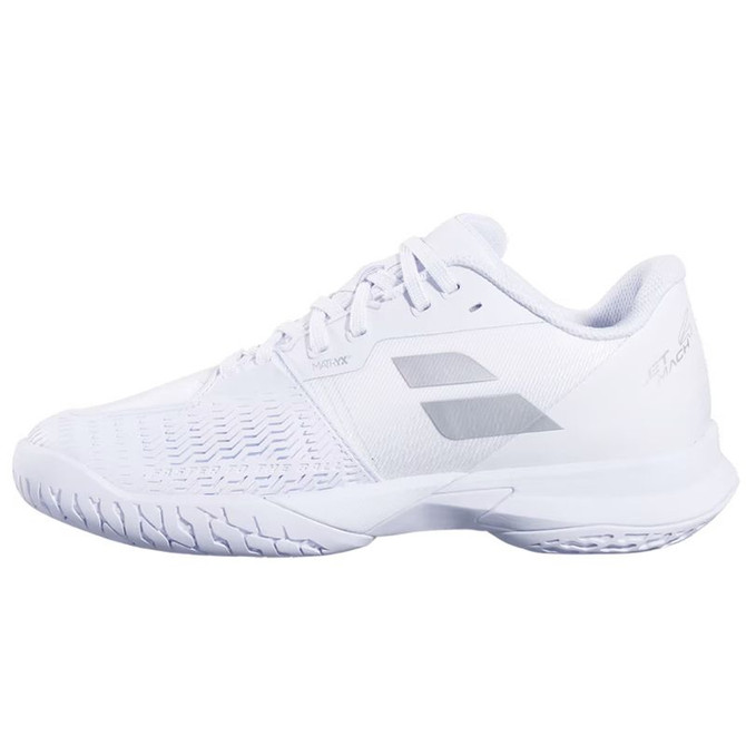 Babolat Jet Mach 4 All Court Womens Tennis Shoe - White/Silver