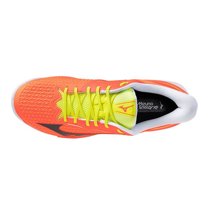 Mizuno Wave Exceed Tour 7 Mens Tennis Shoe - Lava Orange/Black Oyster